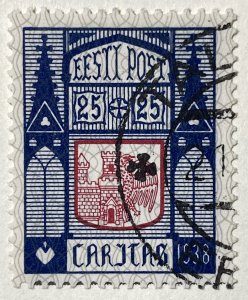 AlexStamps ESTONIA #B38 XF Used