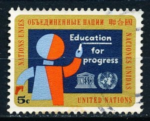 United Nations - New York #135 Single Used