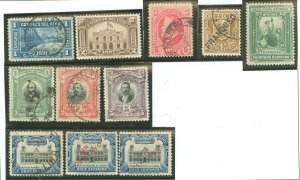 Peru #154-157/161-167 Used Single