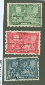 Norway #96-98  Single (Complete Set)