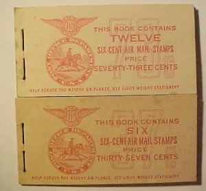 US BOOKLETS 2 DIFF WITH 6 PANELS CAT $ 21.00