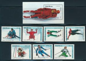 Guinea Bissau - Calgary Olympic Games MNH Sports Set (1988)