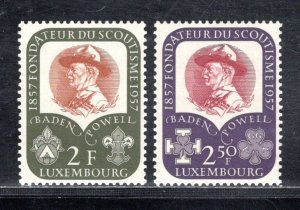 LUXEMBOURG SC# 324-25 FVF/MNH