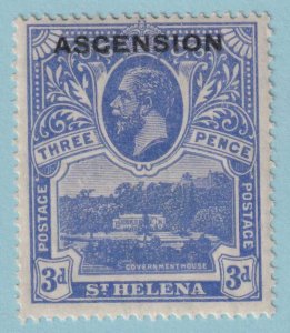 ASCENSION ISLAND 5  MINT HINGED OG *  NO FAULTS VERY FINE! - TRQ