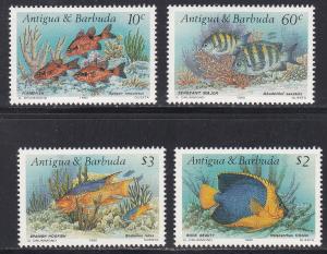 Antigua # 1295, 1298, 1300-1302, Marine Life, Part 1, NH, 1/2 Cat.