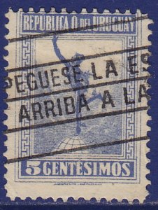 Uruguay - 1921 - Scott #246 - used - Mercury