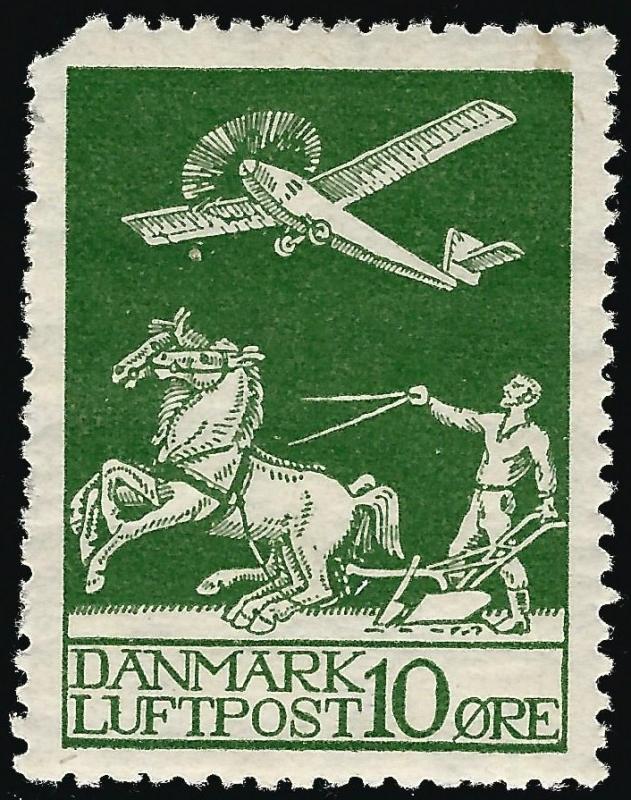 Denmark C1 Mint F-VF Corner Fault...Chance to bid on a real Bargain!