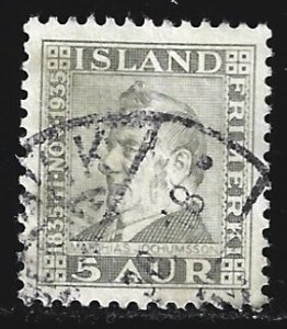 Iceland #196   used