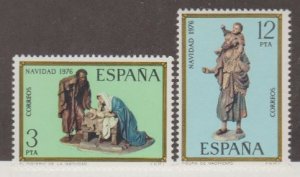 Spain Scott #2007-2008 Stamps - Mint NH Set