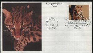 US    3105e     FDC    OCELOT   , MYSTIC,   CACHET,