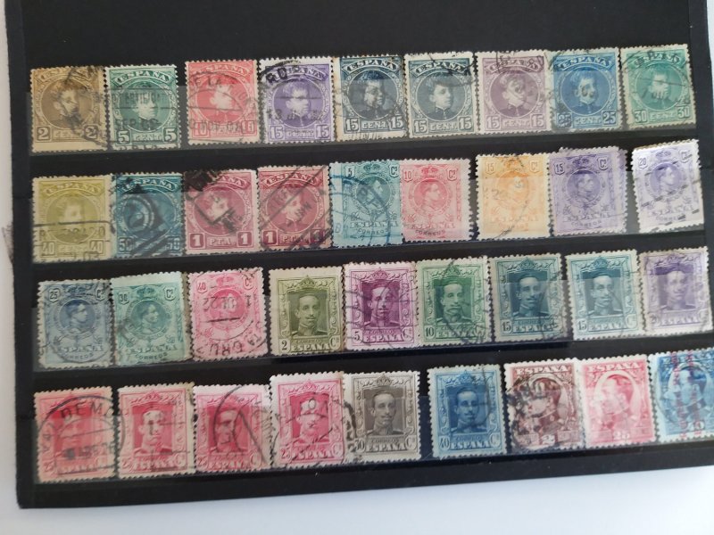 Lot Spain 1901 - 1930  36 stamps