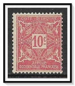 Ivory Coast #J10 Postage Due NG