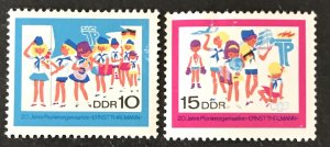 DDR 1968 #1069-70, Unused/MH, CV $.75, See Description