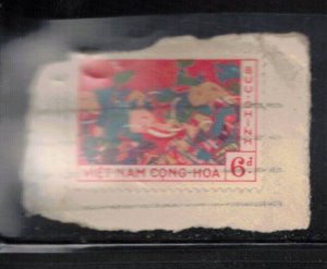 VIETNAM Scott # 111 Used On Piece