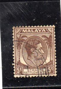 Malaya Straits  Settlement Geo Vl used