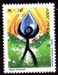 BRAZIL 2922 MNH BIN $1.00 WATER