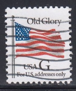 United States 1994 Sc#2882 White Old Glory G Stamp Used