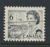 Canada SG 607 perf 12½ x 12  ex booklet Used