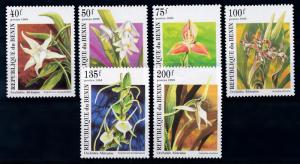 [67459] Benin 1995 Flora Flowers Blumen Orchids  MNH