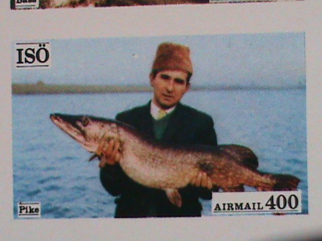 ​OMAN- PROMOTION- OCEAN FISHES IMPERF MNH SHEET VF WE SHIP TO WORLD WIDE