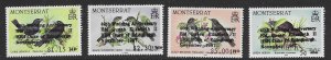 Montserrat 663-66  1987 set 4  VF NH misspelled