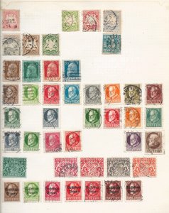 Bayern - 76 Different - All prior to 1930 - See Scans