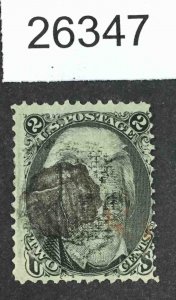 US STAMPS #93 USED LOT #26347