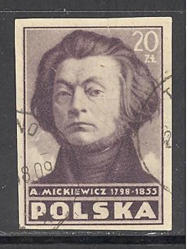 Poland 403 used - imperf - SCV $ 0.70 (RS)