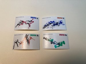 SINGAPORE #122-25 1970 FESTIVAL OF SPORTS COMPLETE SET MINT NEVER HINGED G198