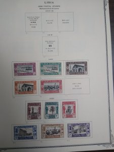 collection on pages Libya back of book QJ: CV $145