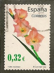 Spain       Scott  3634    Flower, Flora      Used