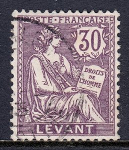 France (Offices in Turkey) - Scott #30 - Used/CTO - Thin - SCV $3.00