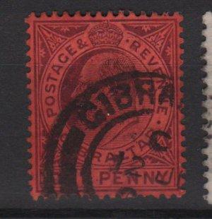 Gibraltar 1903 - Scott 40 used - King Edward VII 