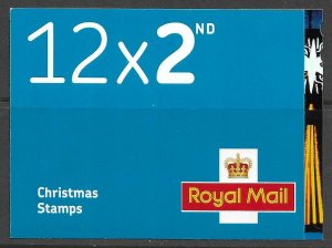 LX61 2020 Christmas Barcode Booklet 12 x 2nd Class - No Cylinder