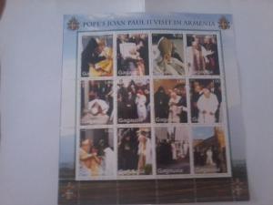 GAGAUZIA SHEET POPE JOHN PAUL 