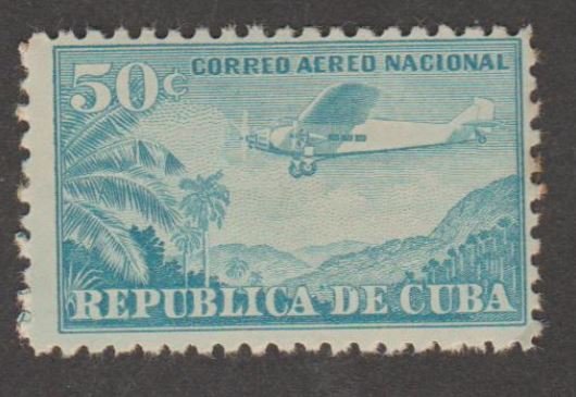 Cuba Scott #C5-C9-C15 Airmail Stamp - Mint & Used Set of 4