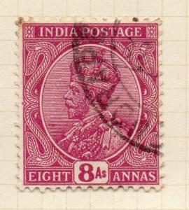 India 1926-33 Early Issue Fine Used 8a. 085184