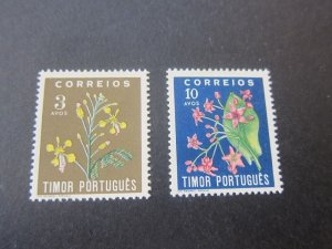 Timor 1950 Sc 261-2 MH