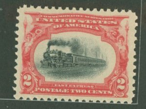 United States #295 Mint (NH) Single (Train)