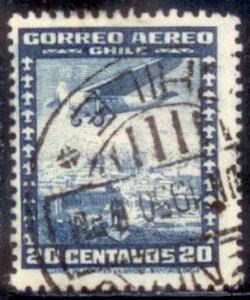 Chile 1934 SC# C32 Used CH4