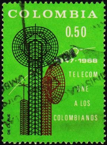 Colombia. 1968 50c S.G.1210 Fine Used