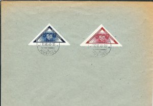 Husinec, Bohemia-Moravia 1940 Philatelic Cover (48291)