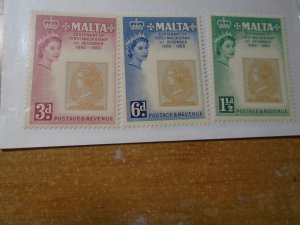 Malta  #   281-83   MNH