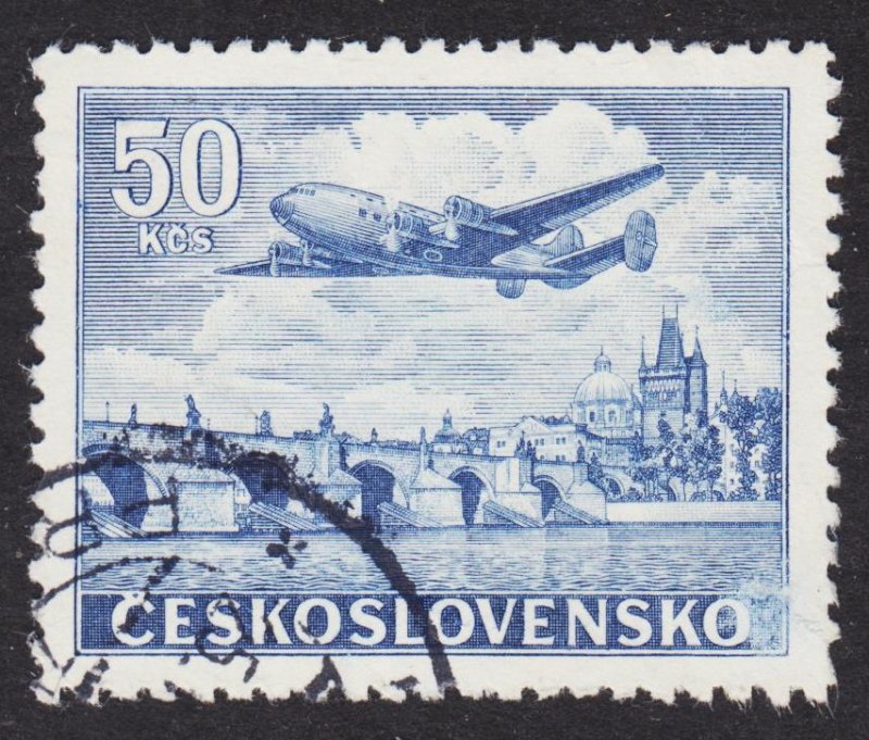 Czechoslovakia Scott C27 Fine used. Key issue.