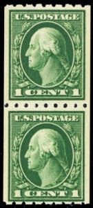 410, Mint VF NH Pair, Paste-up Pair and Single Stamp Cat $78.00+ - Stuart Katz