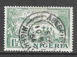 Nigeria 82: 1.5d Ground Nuts Harvest, used, F-VF