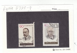 Russia - Scott #2788 - 2789 - Used