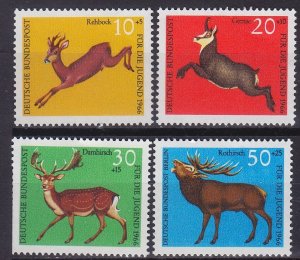 GERMANY BUND [1966] MiNr 0511-14 ( **/mnh ) Tiere