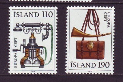 Iceland Sc 515-6 1979 Europa  stamps mint NH