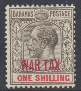 Bahamas Scott MR8 - SG99, 1918 War Tax 1/- MH*